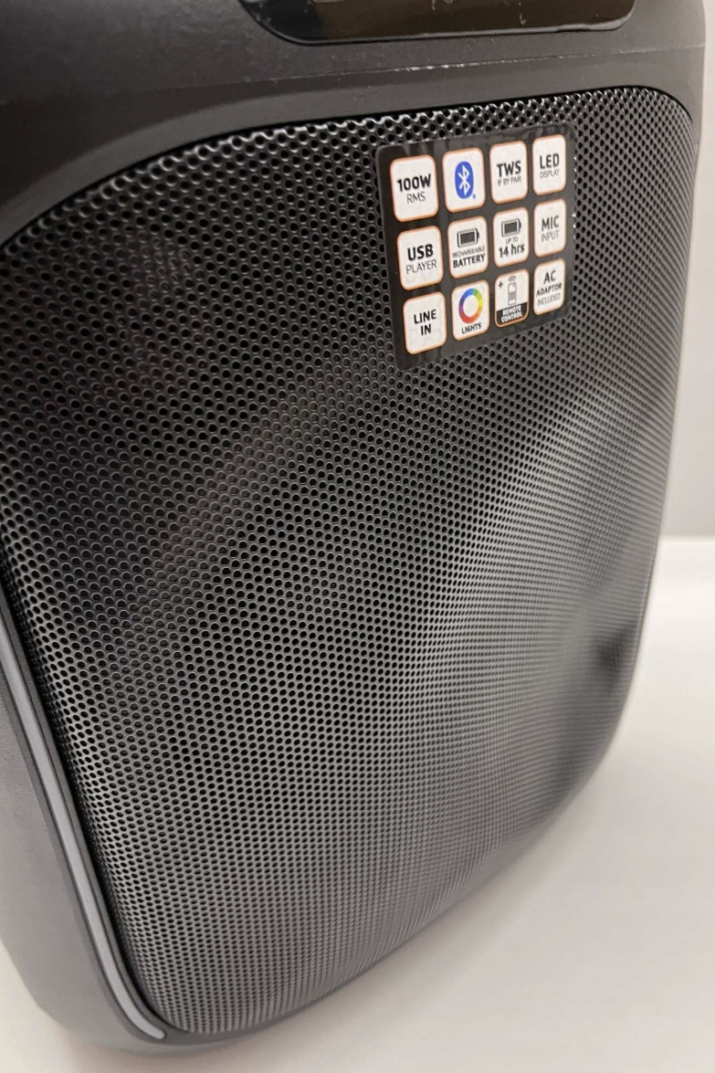 Przenośny głośnik Lenco PA-100 PartyBox Bluetooth 5.0 z TWS