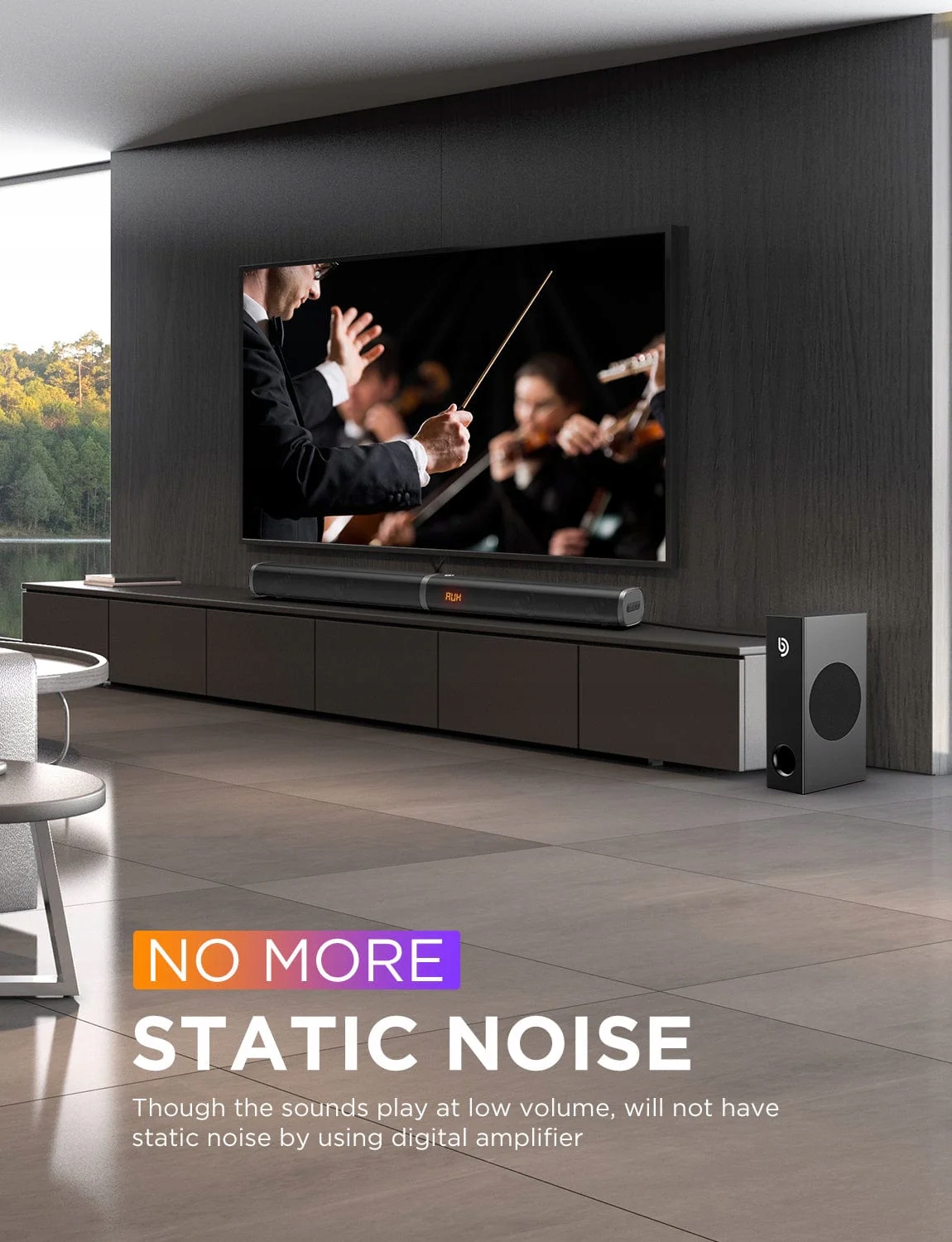 SOUNDBAR BOMAKER Tapio III 190W 125dB BT AUX USB BLUETOOTH