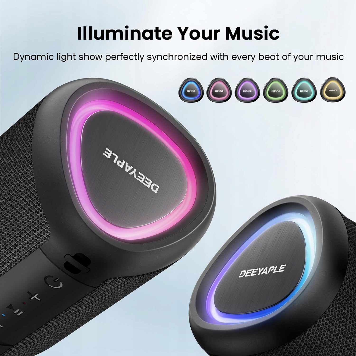 Głośnik Bezprzewodowy Przenośny Bluetooth Deeyaple A46 Bluetooth 5.3 HIT !