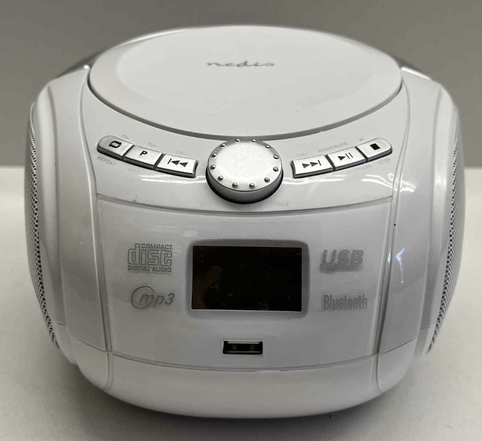 Radioodtwarzacz Nedis SPBB100WT Bluetooth biały