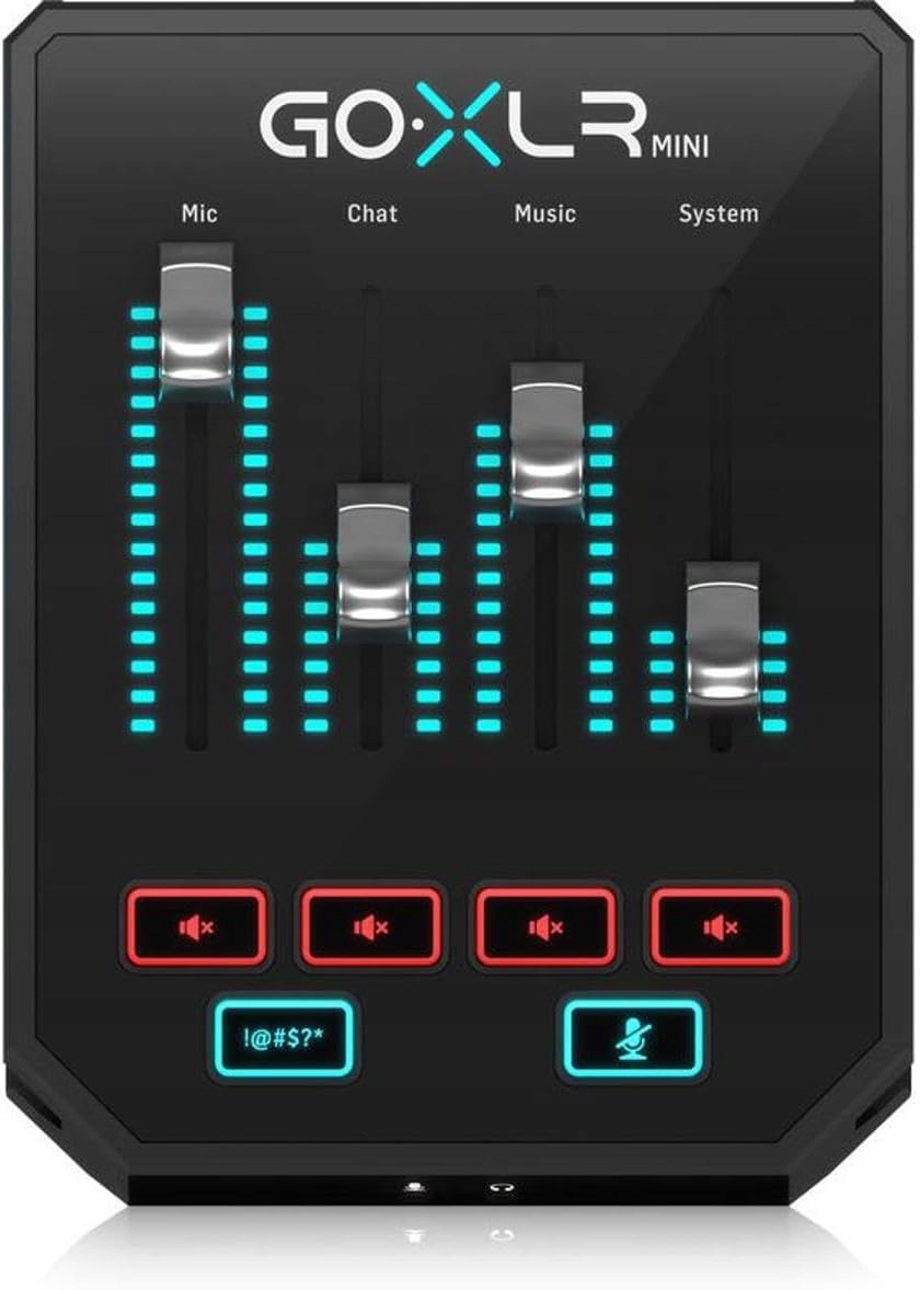 TC Helicon GoXLR MINI mikser do transmisji online z interfejsem USB/audio