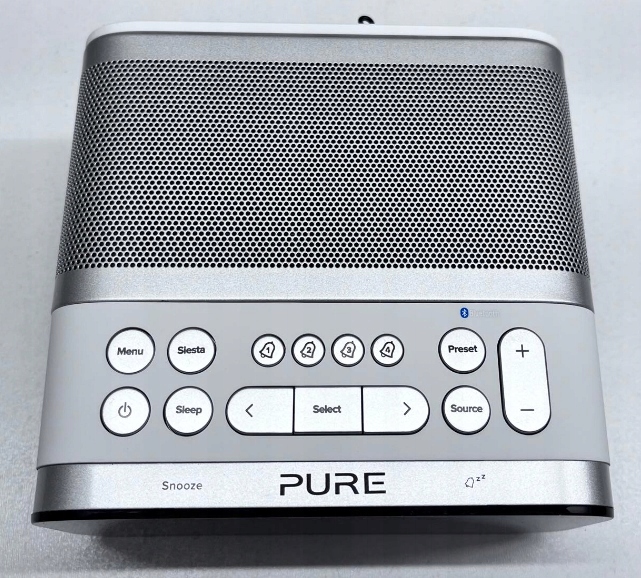Radiobudzik Pure Siesta S6 FM Bluetooth USB DAB+ Biały