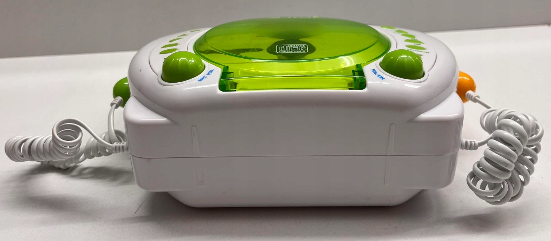 Odtwarzacz CD X4-Tech Bobby Joey 2xmikrofon zielony