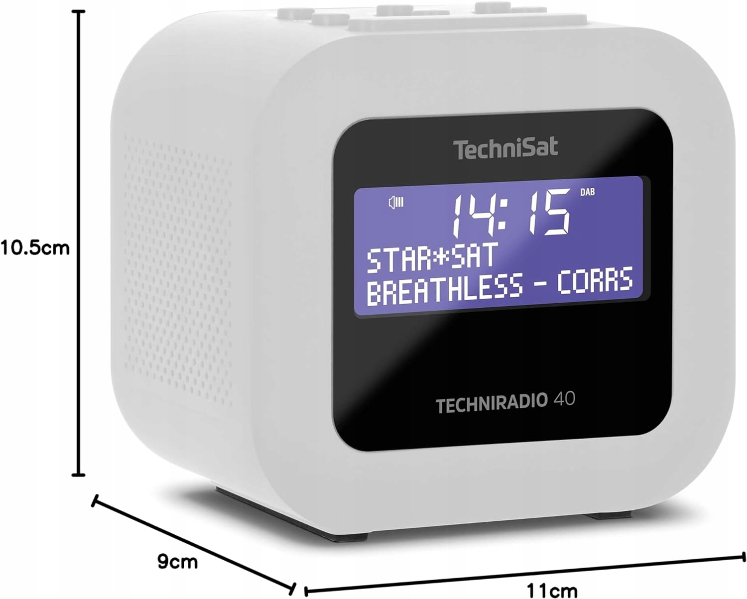 RADIO SIECIOWE DAB+ FM TECHNISAT TECHNIRADIO 40 BIAŁY