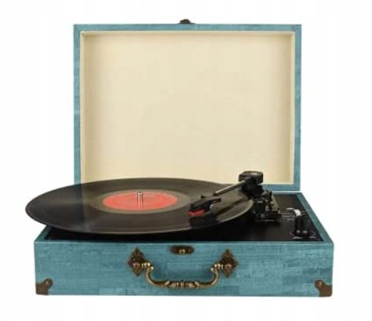 Gramofon walizkowy MERSOCO M433 odtwarzacz BLUTOOTH USB SD