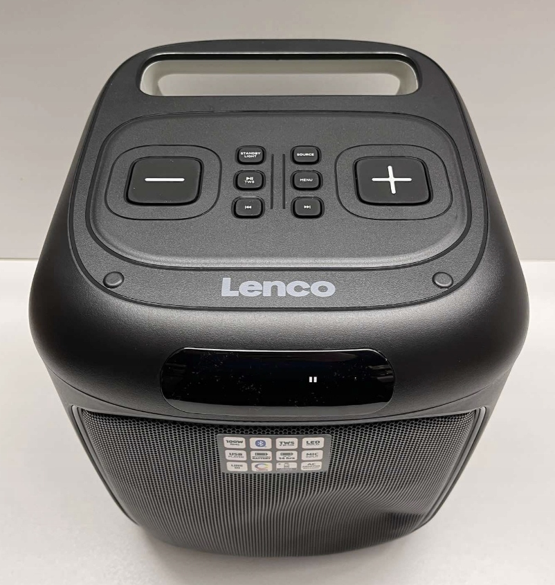 Przenośny głośnik Lenco PA-100 PartyBox Bluetooth 5.0 z TWS