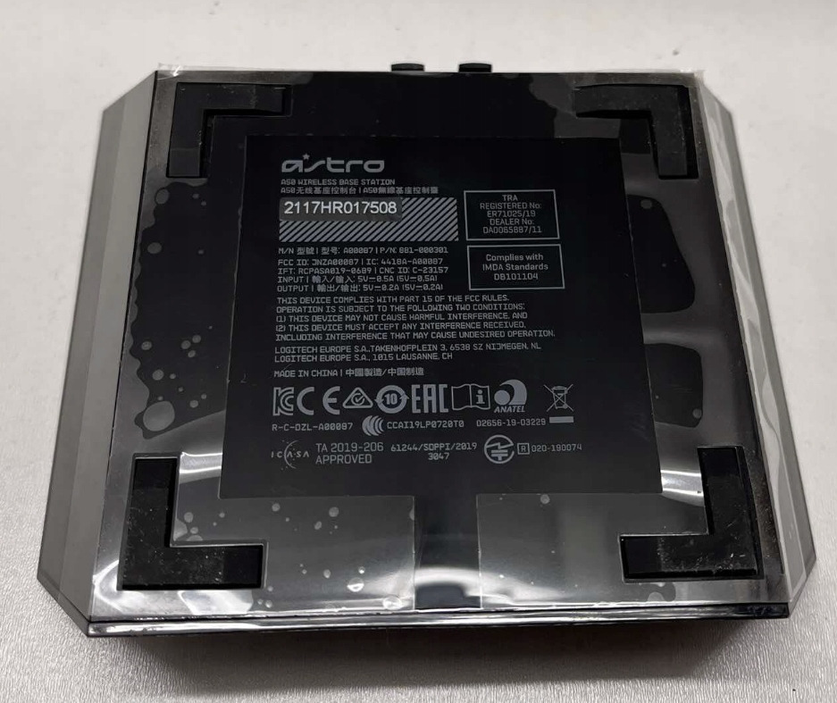 Słuchawki bezprzewodowe nauszne ASTRO A50 Wireless+ Base Station dla PS, PC