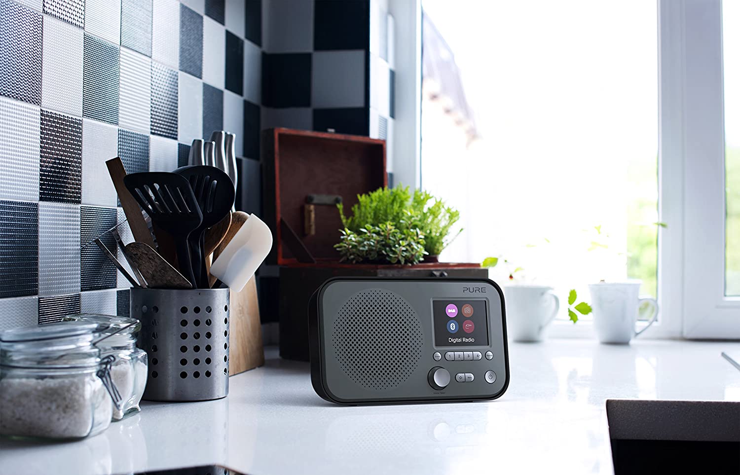 Radio sieciowe PURE Elan BT3 FM DAB+ Grafitowy HIT