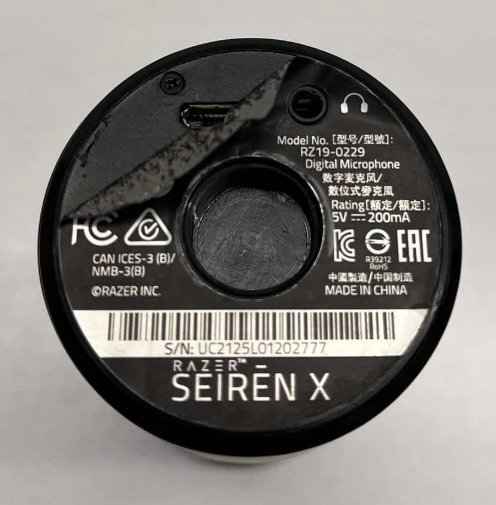 MIKROFON POJEMNOŚCIOWY DO KOMPUTERA USB RAZER SEIREN X STREAMING YOUTUBE