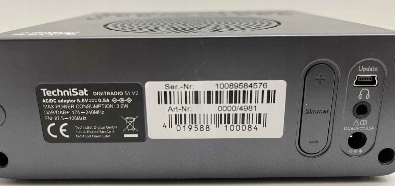 Radio sieciowe DAB+ TechniSat DigitRadio 51