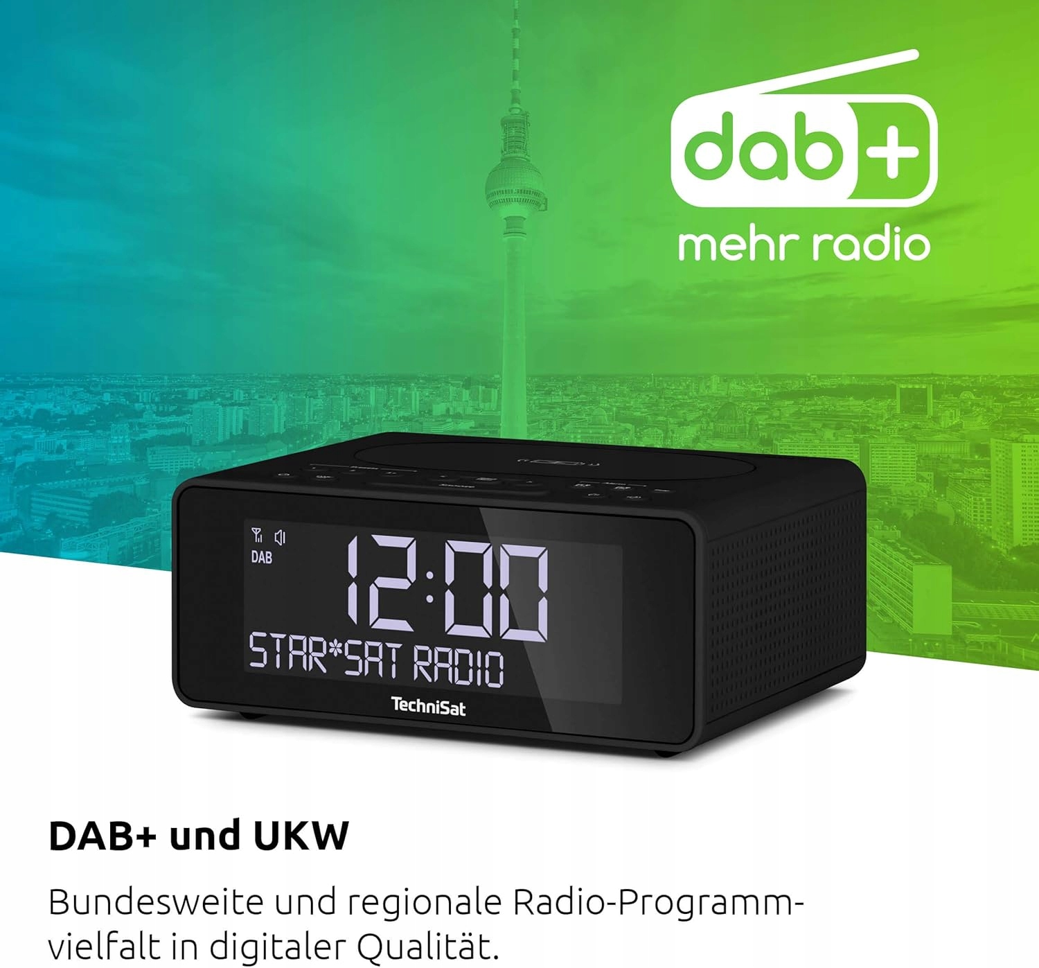 Radio sieciowe DAB+, FM TechniSat Digitradio 52 Antracytowy