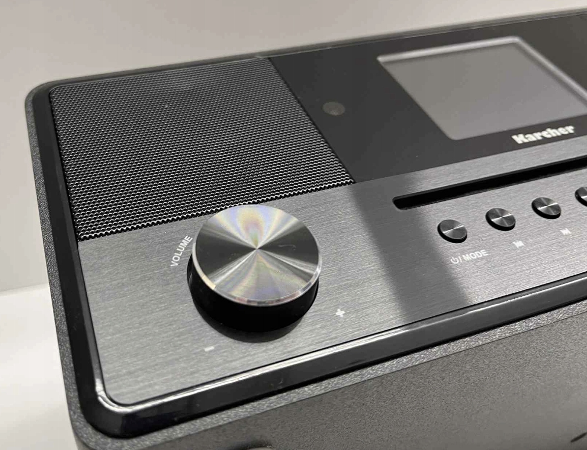 Radio sieciowe DAB+, FM, internetowe Kärcher DAB 9000CDI Czarny + Pilot