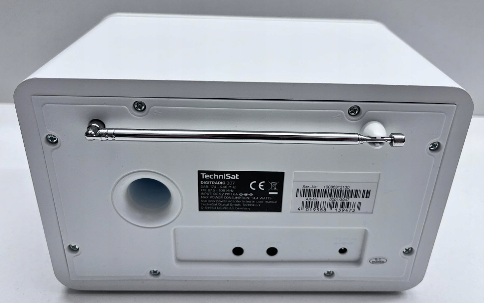 RADIO DAB+ FM TECHNISAT DIGITRADIO 307 BT Białe