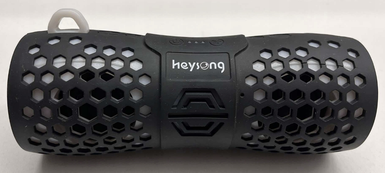 GŁOŚNIK PRZENOŚNY BEZPRZEWODOWY BLUETOOTH HEYSONG IPX7 OŚWIETLENIE RGB