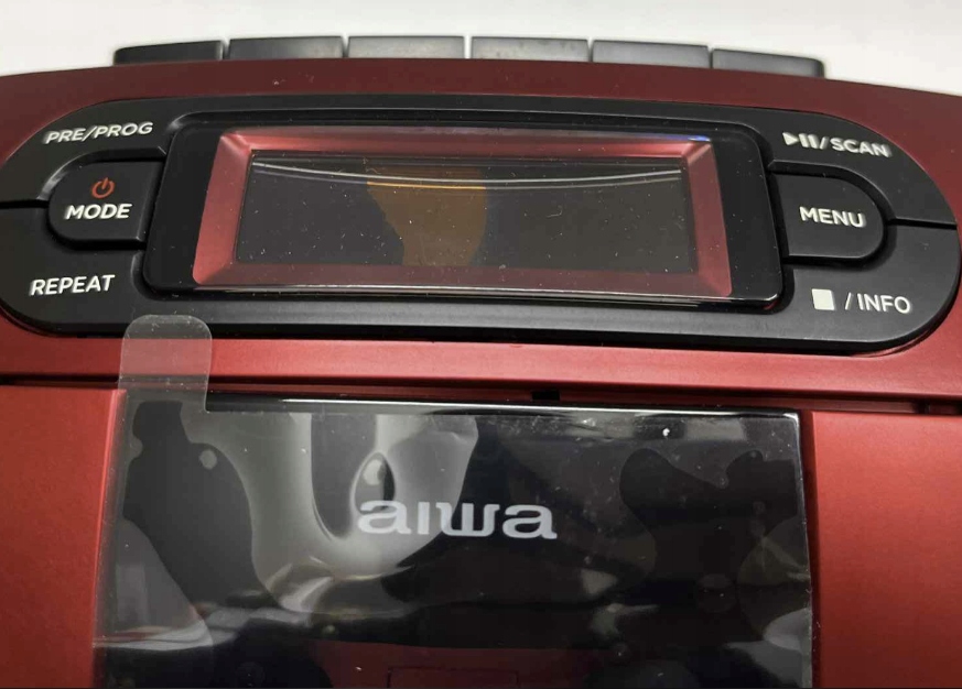 BOOMBOX RADIOODTWARZACZ AIWA BBTC-660DAB/RD DAB+ BLUETOOTH CD FM USB