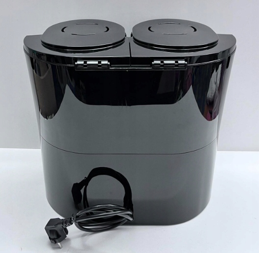 Severin KA 9315 Ekspres przelewowy Podwójny 1,25 l czarny