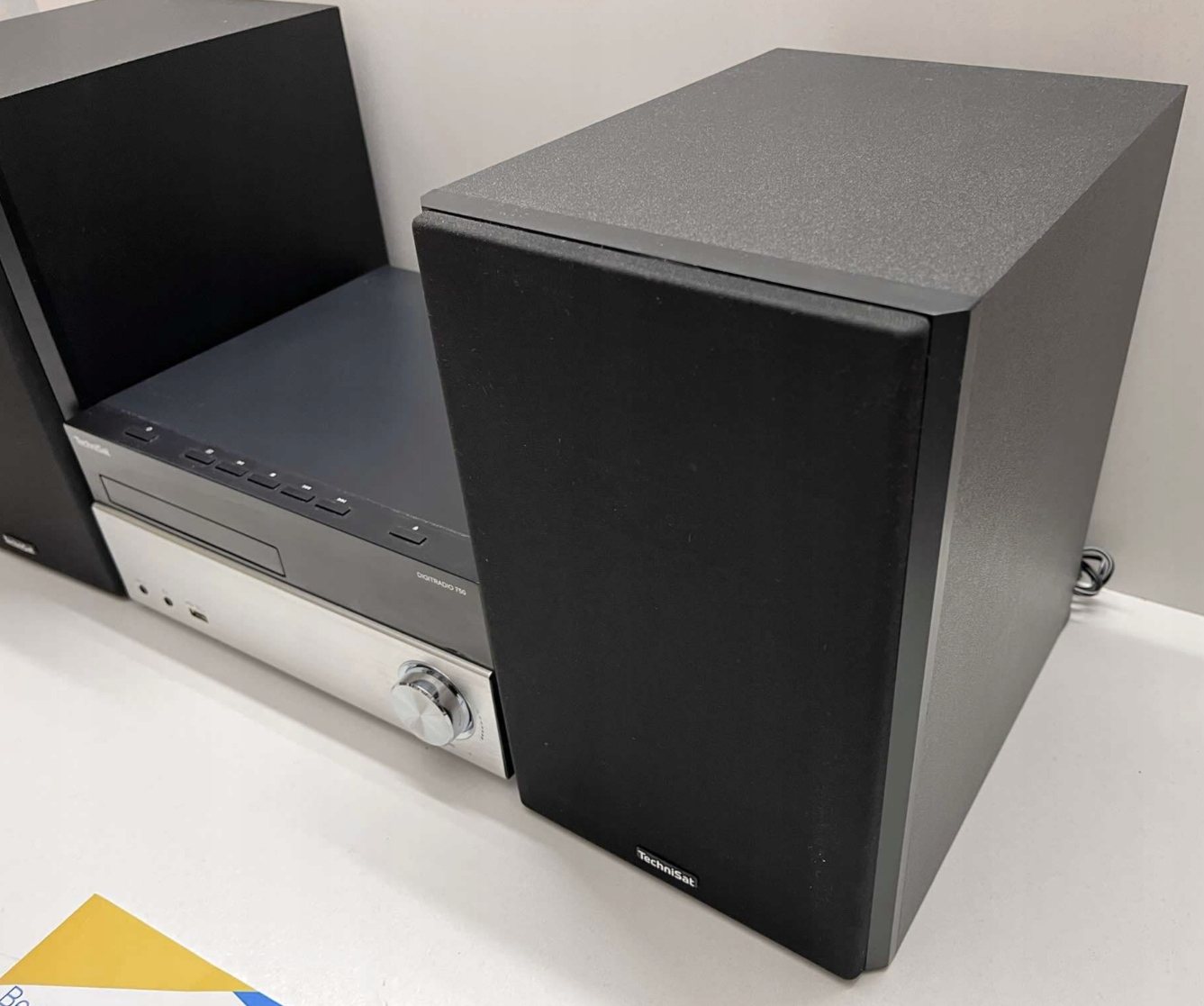 Wieża stereo Technisat DIGITRADIO 750 DAB+, CD, Bluetooth, AUX Czarny