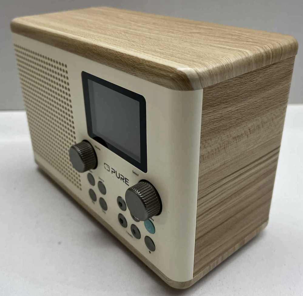 Radioodtwarzacz sieciowy DAB+, FM Pure Classic H4 Biały-dąb Bluetooth