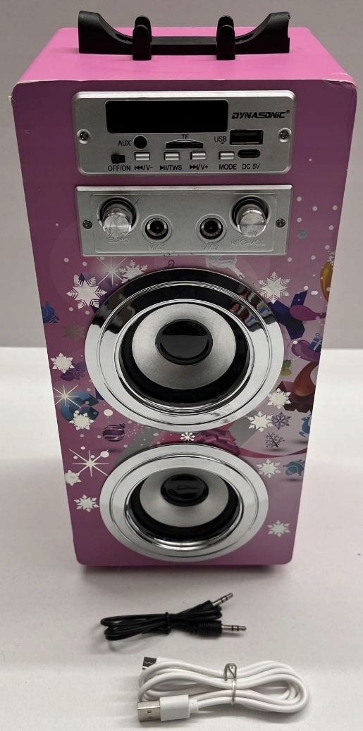 Głośnik przenośny Dynasonic Bluetooth Dynasonic E-025 FM AUX USB