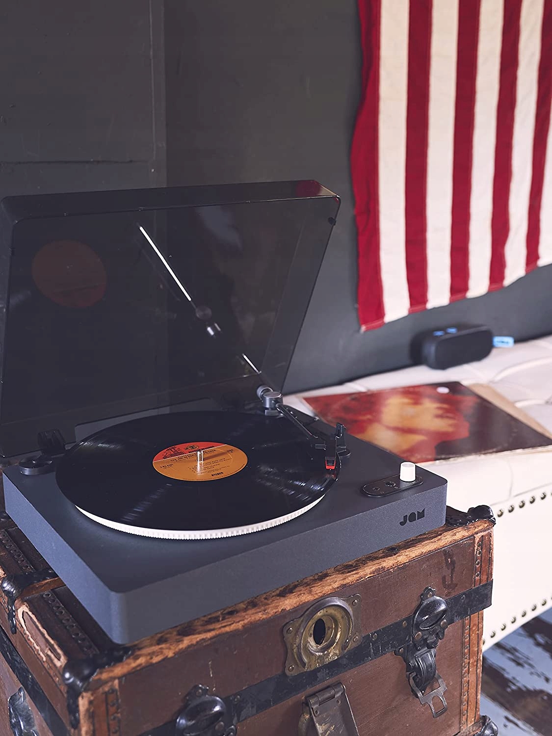 Gramofon Jam Spun Out Bluetooth 33-1/3/45/73 Aux