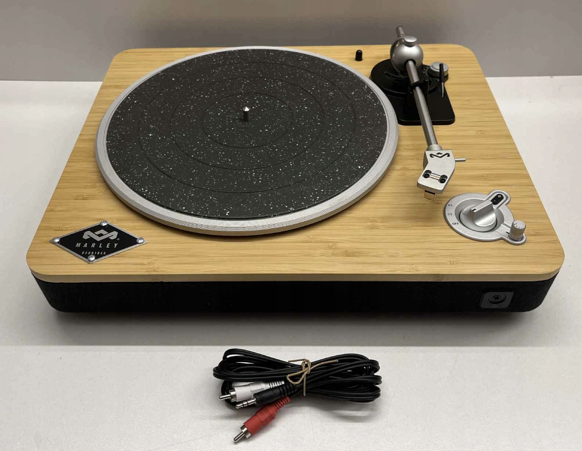 Gramofon House Of Marley Stir It Up Wireless Bluetooth brązowy Drewniany