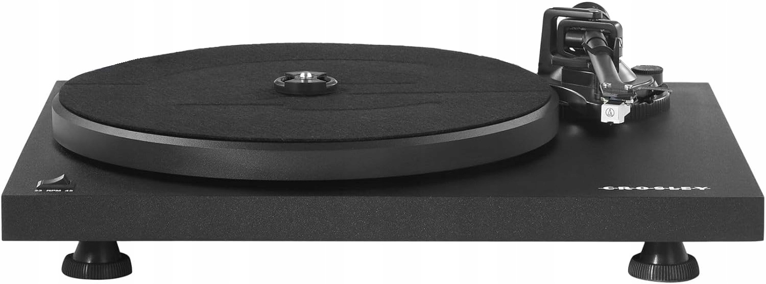 Gramofon Bluetooth Crosley C6A-BK Napęd paskowy Wbudowany przedwzmacniacz