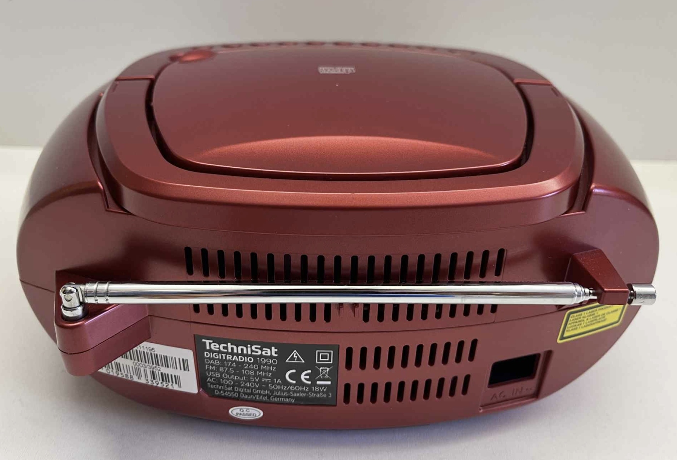 Radio sieciowe DAB+, FM TechniSat Digitradio 1990