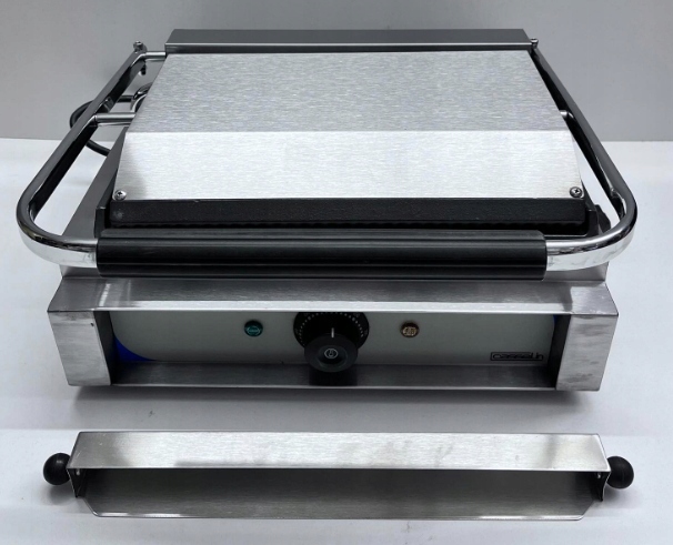 Składany grill elektryczny CASSELIN CGPRR srebrny 2200W ATRAKCYJNA CENA!