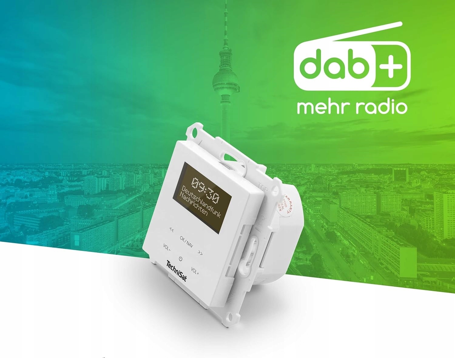 Radio sieciowe DAB+, FM TechniSat DIGITRADIO UP 55