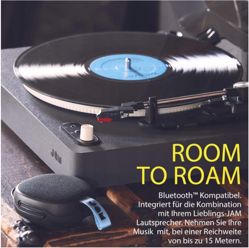 Gramofon Jam Spun Out Bluetooth 33-1/3/45/73 Aux