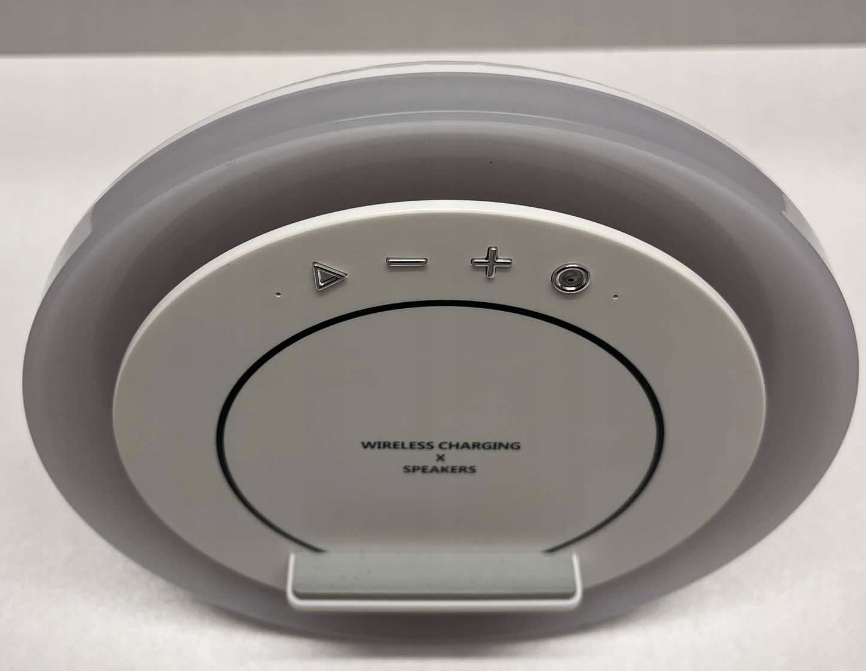 Głośnik Bluetooth SIDVAR bezprzewodowym ładowaniem, nowoczesny głośnik