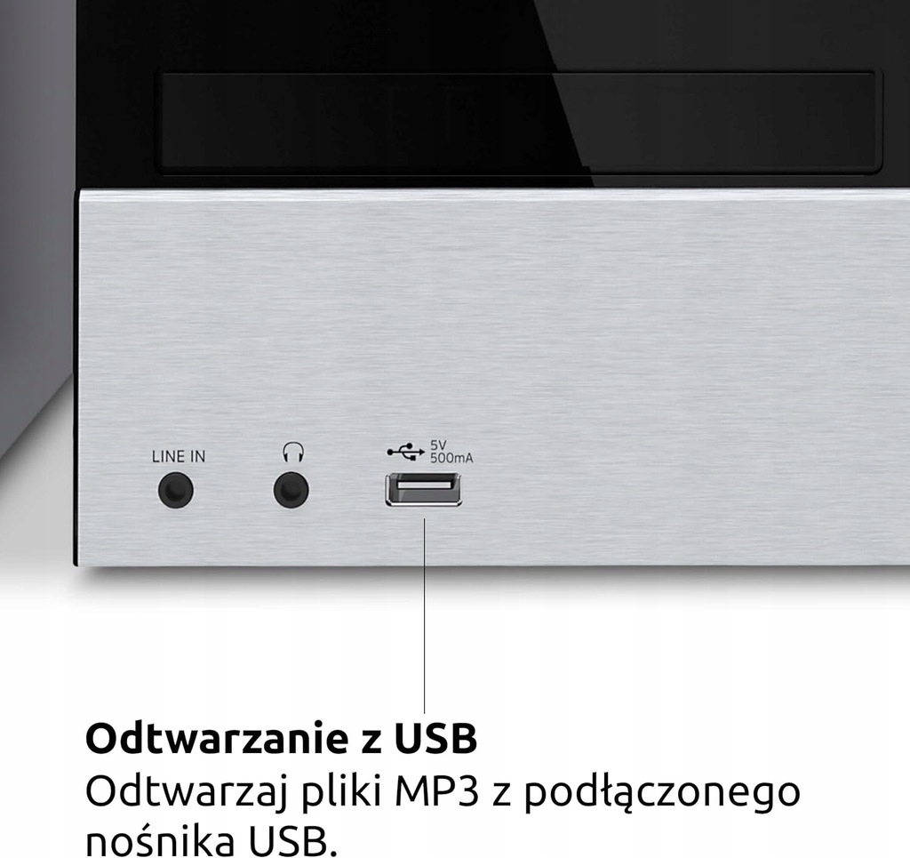Wieża stereo Technisat DIGITRADIO 750 DAB+, CD, Bluetooth, AUX Czarny