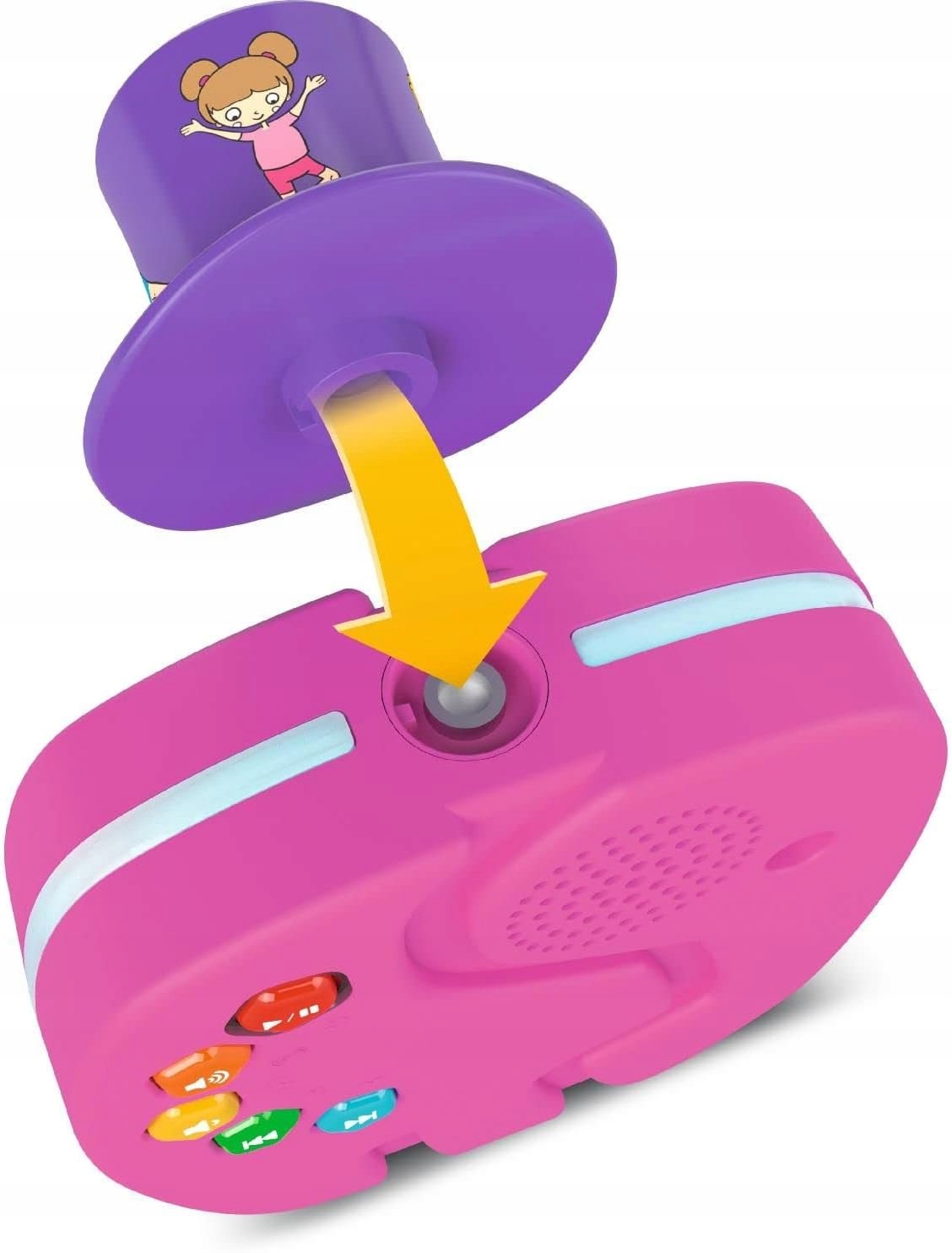 Głośnik przenośny TechniSat TECHNIFANT Różowy odtwarzacz audio Bluetooth