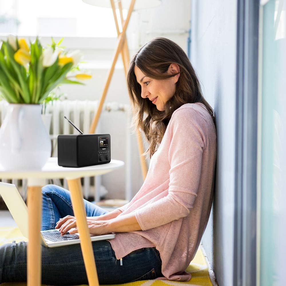 Radio sieciowe DAB+, FM, internetowe Philips TAPR802/12 Wifi Bluetooth