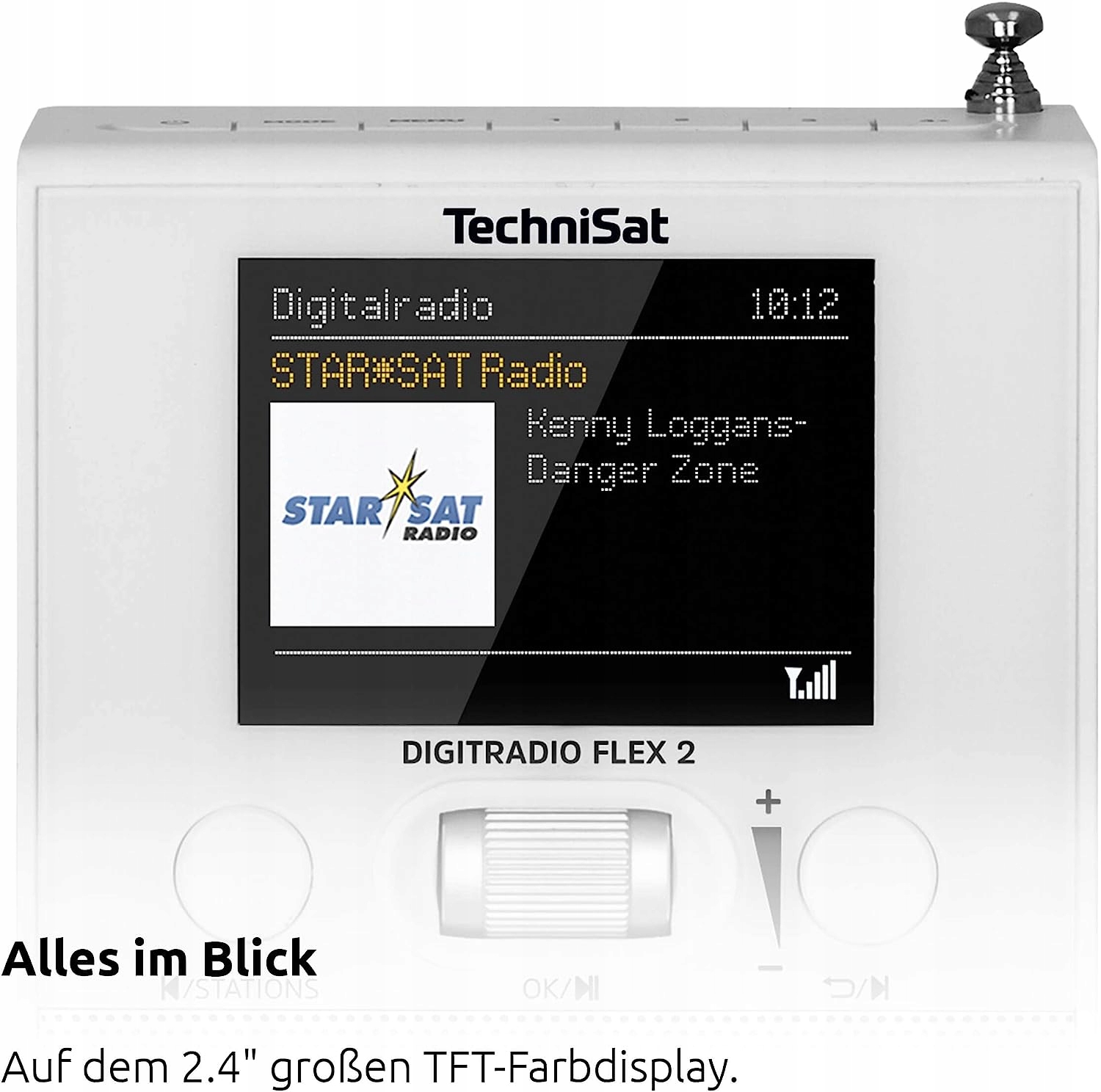 RADIO FM DAB+ BT TECHNISAT DIGITRADIO FLEX 2 BIAŁE