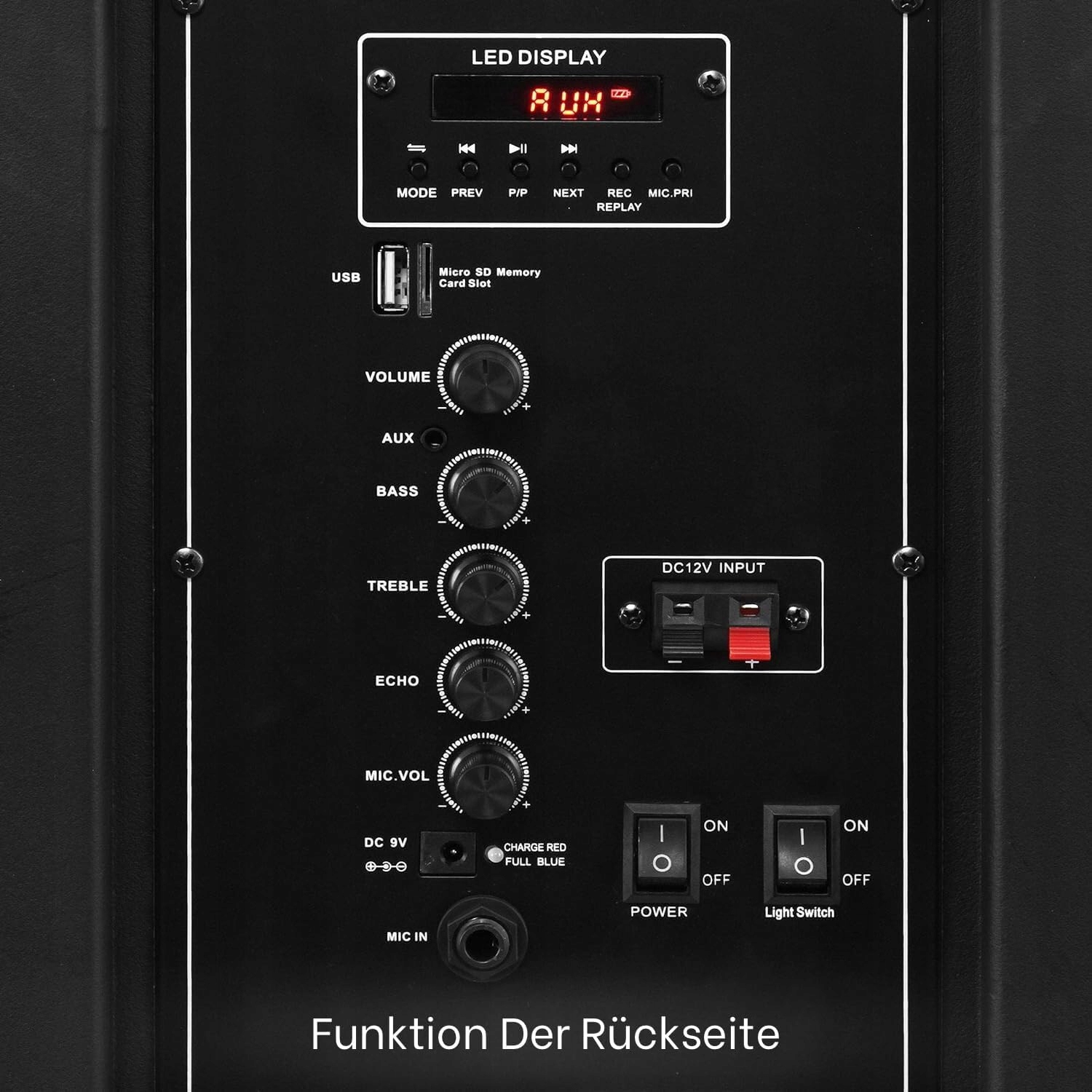 GŁOŚNIK BEZPRZEWODOWY BLUETOOTH SUPER BASS PYLE 800W Partybox PPHP1544B HIT