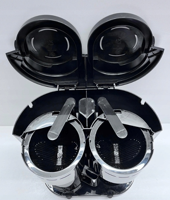 Severin KA 9315 Ekspres przelewowy Podwójny 1,25 l czarny