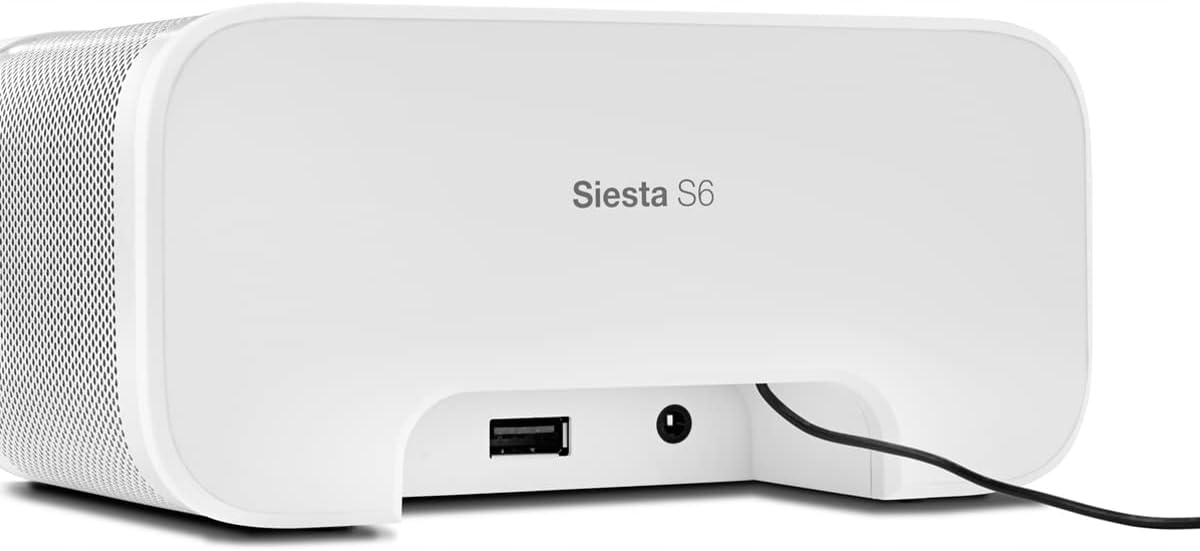 Radiobudzik Pure Siesta S6 FM Bluetooth USB DAB+ Biały