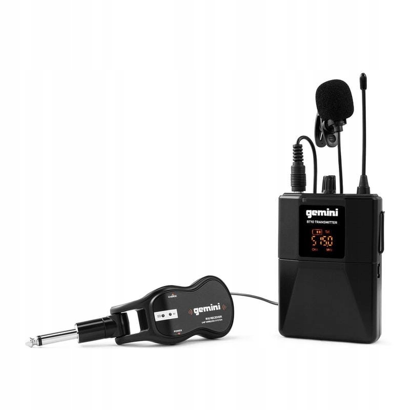 Gemini Sound Pro Audio GMU-HSL100 Plug and Sing Mikrofon na klip Bluetooth