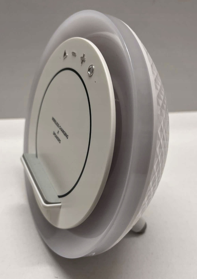 Głośnik Bluetooth SIDVAR bezprzewodowym ładowaniem, nowoczesny głośnik