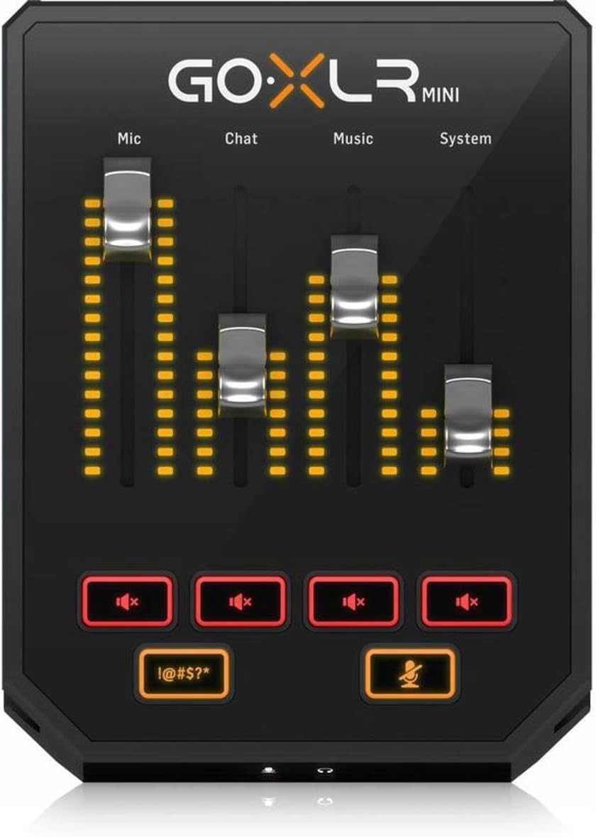 TC Helicon GoXLR MINI mikser do transmisji online z interfejsem USB/audio