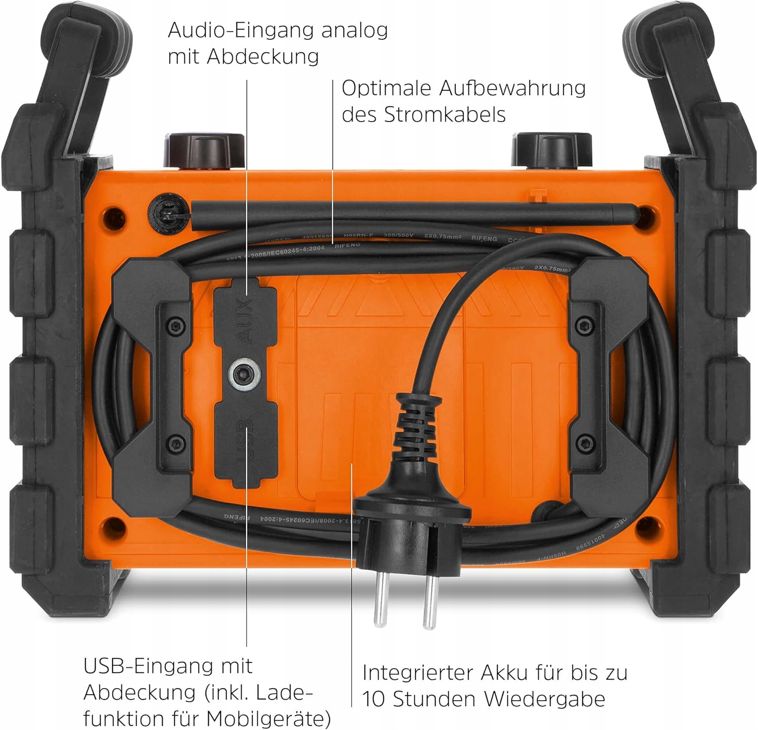 Radio sieciowo-bateryjne DAB+, FM TechniSat Digitradio 230 OD DAB+