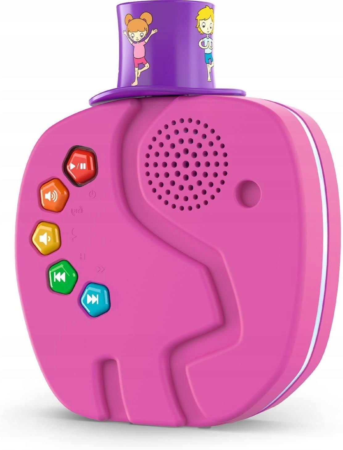 Głośnik przenośny TechniSat TECHNIFANT Różowy odtwarzacz audio Bluetooth