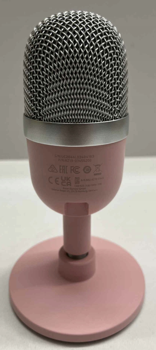 Razer Seiren Mini, mikrofon pojemnościowy, różowy