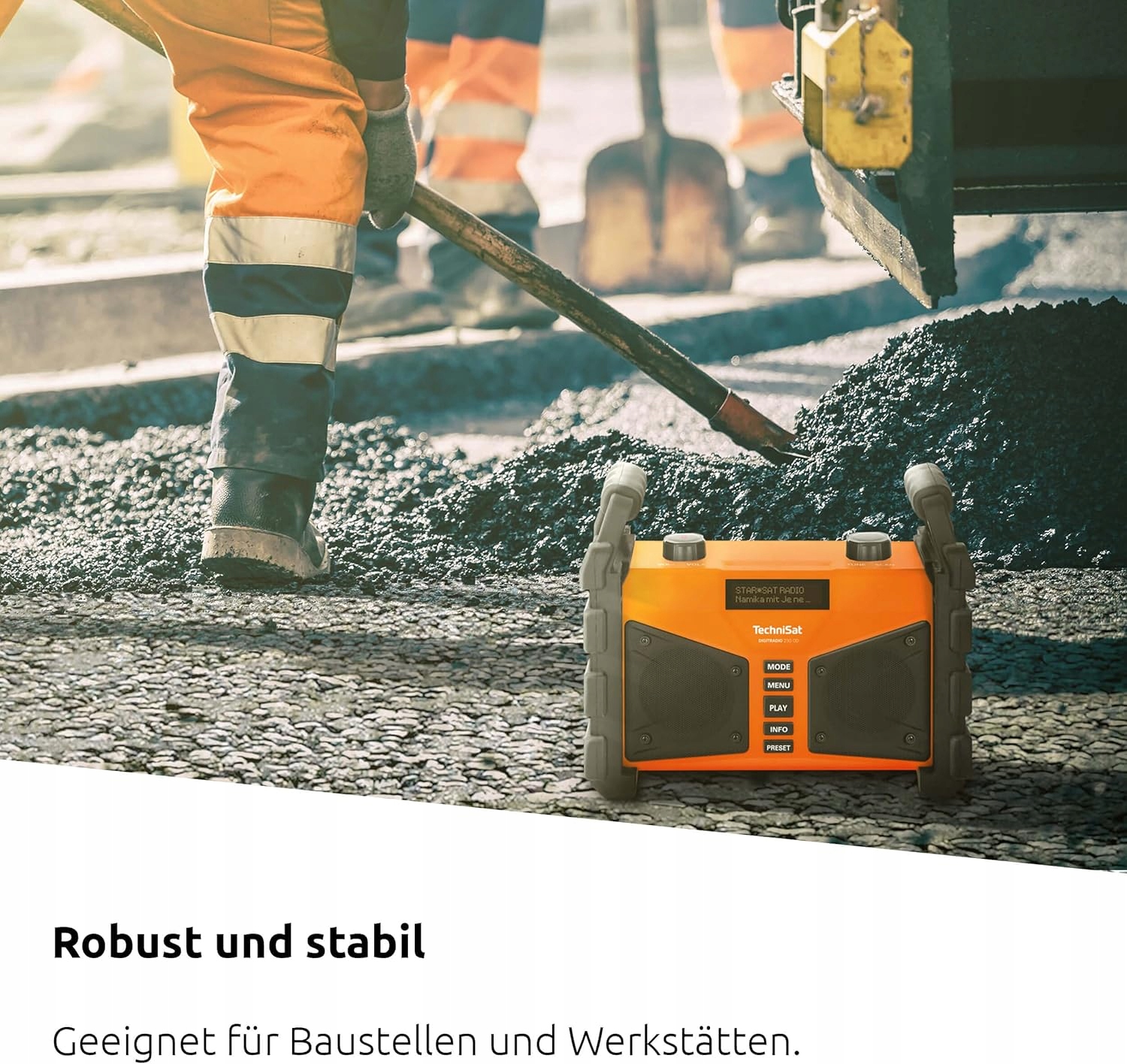 Radio sieciowo-bateryjne DAB+, FM TechniSat Digitradio 230 OD DAB+