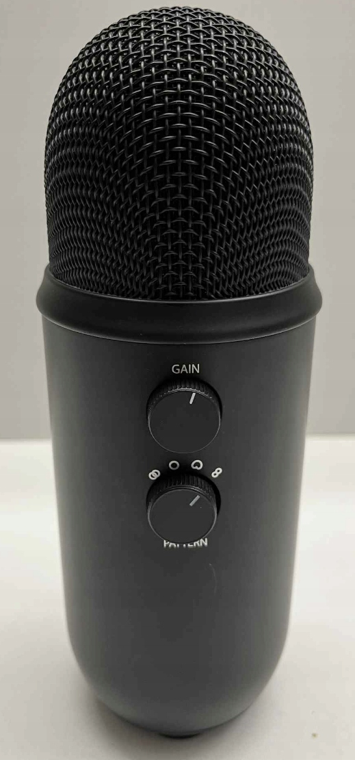 Mikrofon pojemnościowy PRZEWODOWY BLUE YETI USB CZARNY