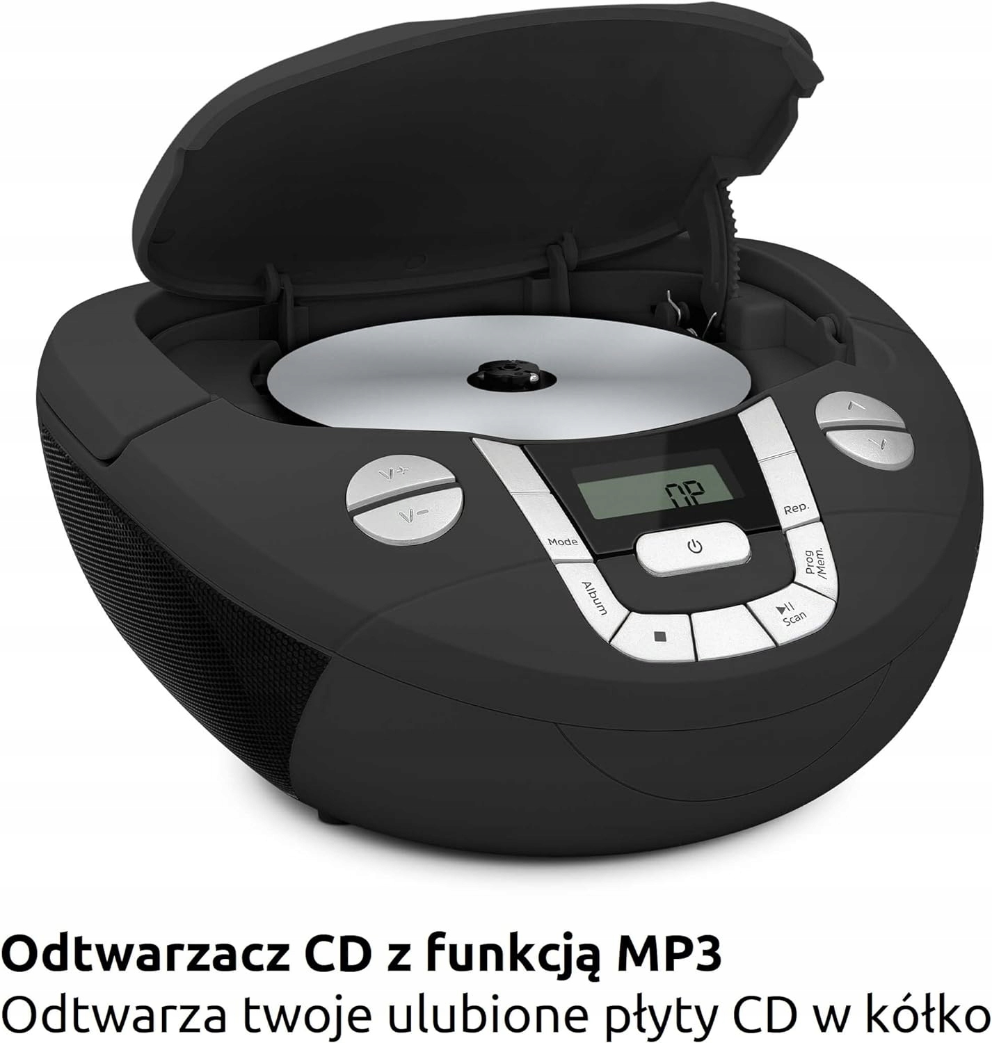 Radioodtwarzacz Boombox TECHNISAT Viola CD-1 Bluetooth Czarny