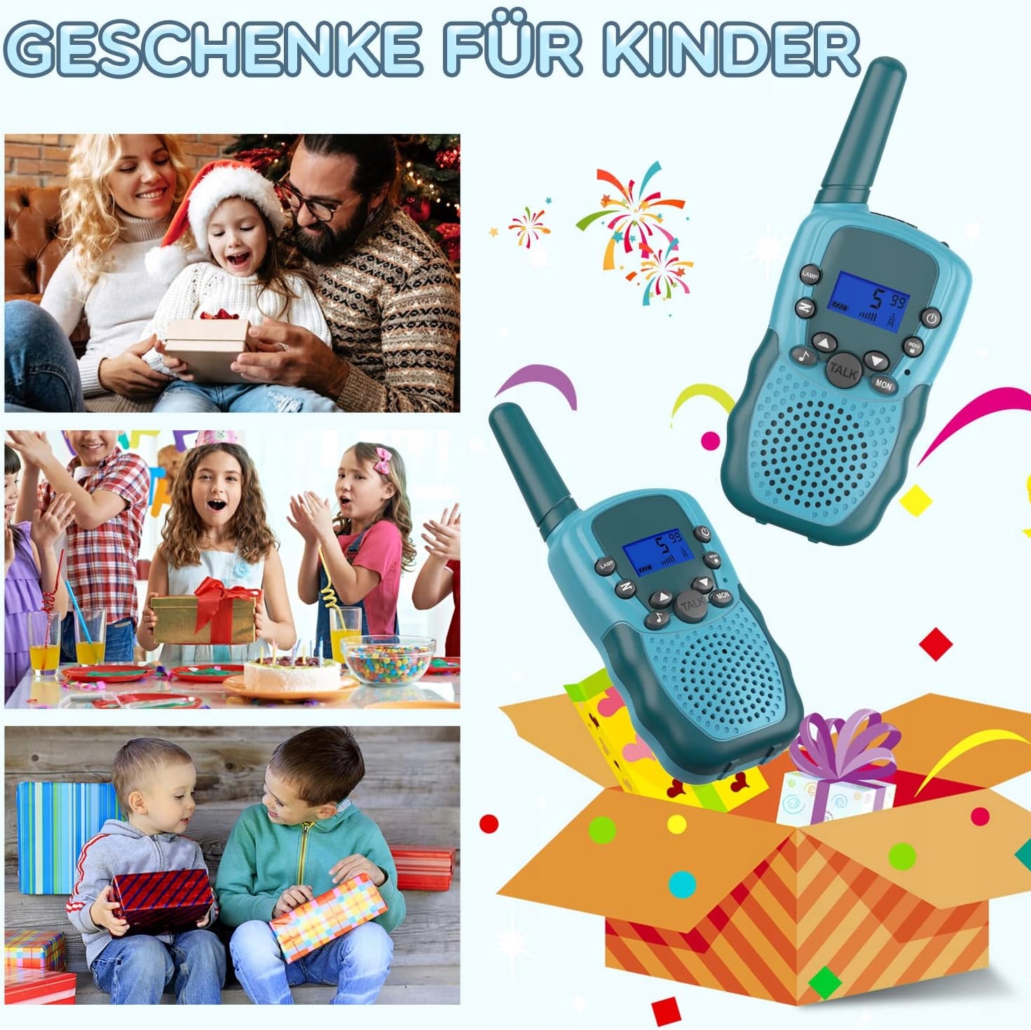 Walkie talkie dla dzieci Walkie Talkie T-888 wielokolorowy