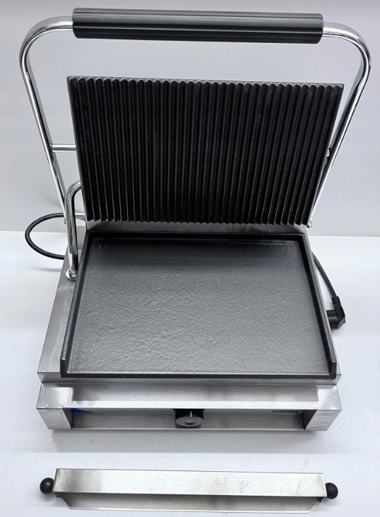 Składany grill elektryczny CASSELIN CGPRR srebrny 2200W ATRAKCYJNA CENA!