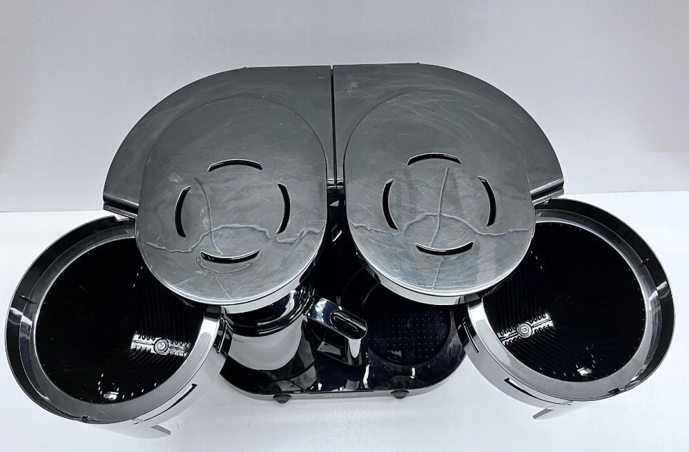 Severin KA 9315 Ekspres przelewowy Podwójny 1,25 l czarny